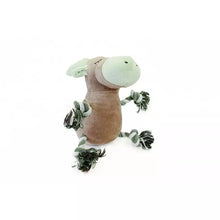 Festive Collection Plush Moose with Rope Legs Dog Toy