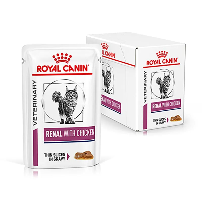 Royal Canin Veterinary Diet Renal Adult Wet Cat Food - Chicken