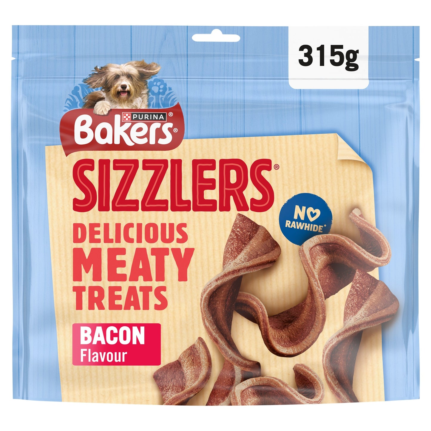 Bakers Sizzlers Bacon Dog Treats