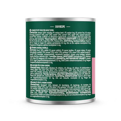 Natures Menu Country Hunter Venison Wet Dog Food Cans