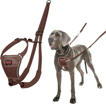 Halti Train No Pull Harness Deep Walnut